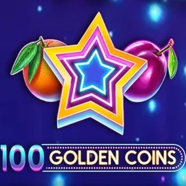 100 Golden Coins by Amusnet Interactive, showcased at rain-bet.info – game logo