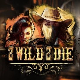 Slots logo of 2 Wild 2 Die from Hacksaw Gaming at Rainbet Casino