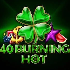 40 Burning Hot slot visual from Amusnet Interactive available on rain-bet.info