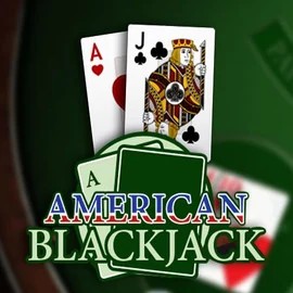 American Blackjack logo – Table Games by Habanero at Rainbet Casino