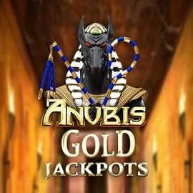 Anubis Gold Jackpots logo by Inspired Gaming at Rainbet Casino