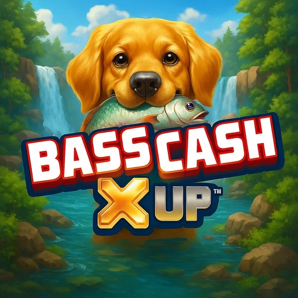 Bass Cash X UP slot visual from Alchemy Gaming available on rain-bet.info