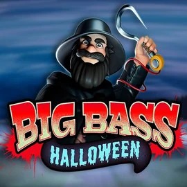 Big Bass Halloween online game logo by Pragmatic Play on rain-bet.info