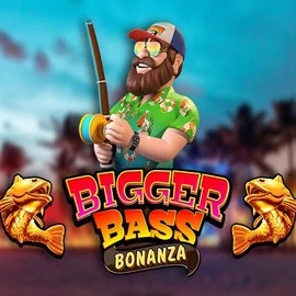 Bigger Bass Bonanza casino game by Pragmatic Play – featured logo at Rainbet Casino