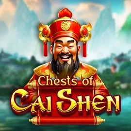 Chests of Cai Shen slot logo by Pragmatic Play at Rainbet Casino
