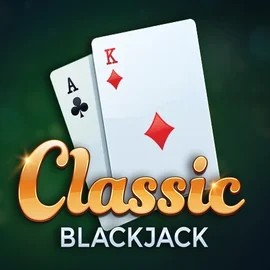 Classic Blackjack by Red Tiger Gaming, showcased at rain-bet.info – game logo