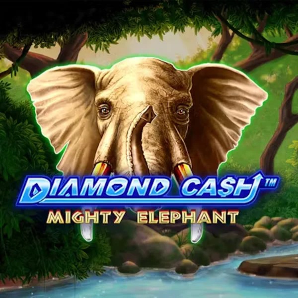 Diamond Cash Mighty Elephant online game logo by Greentube on rain-bet.info