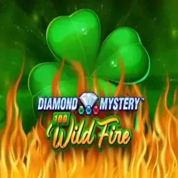 Diamond Mystery 100 Wild Fire game by Greentube – logo hosted on Rainbet Casino