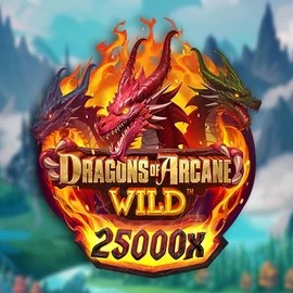 Dragons of Arcane Wild slot visual from Foxium available on rain-bet.info