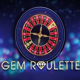 Gem Roulette slot logo by iSoftBet at Rainbet Casino