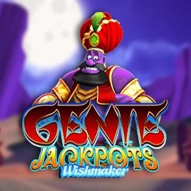 Genie Jackpots Wishmaker logo by Blueprint Gaming at Rainbet Casino