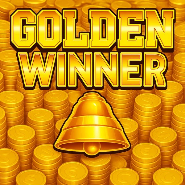 Golden Winner logo by Inspired Gaming at Rainbet Casino