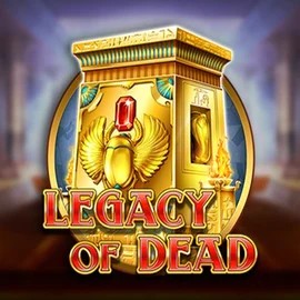 Legacy of Dead by Play'n GO, showcased at rain-bet.info – game logo
