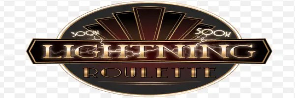 Lightning Roulette logo by Evolution at Rainbet Casino