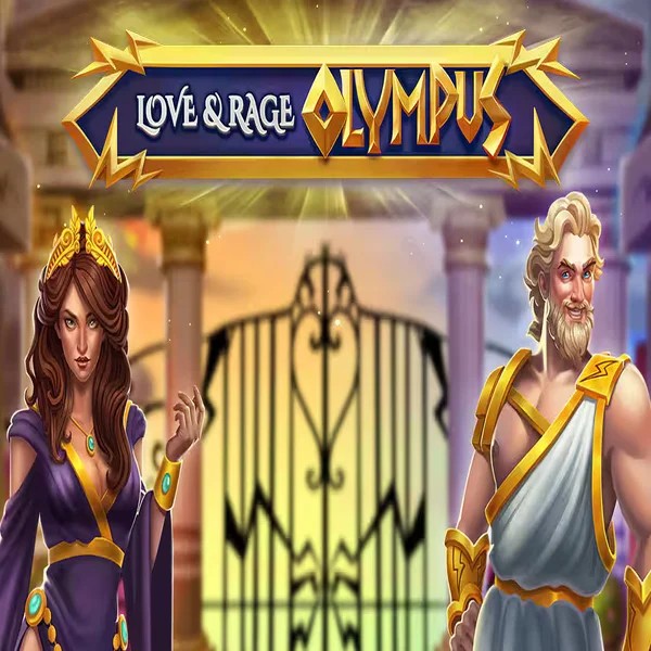 Love and Rage Olympus logo by Greentube at Rainbet Casino