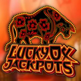 Official Jackpots logo: Lucky Ox Jackpots by Rival at Rainbet Casino