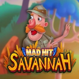 Mad Hit Savannah game by RubyPlay – logo hosted on Rainbet Casino
