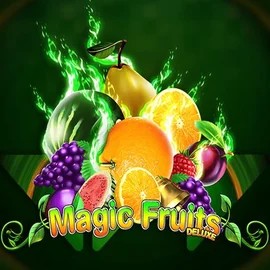 Magic Fruits Deluxe by Wazdan, showcased at rain-bet.info – game logo