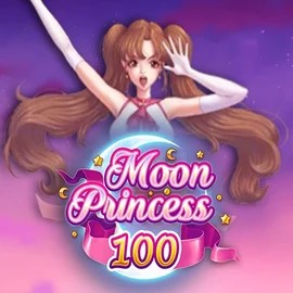 Moon Princess 100 online game logo by Play'n GO on rain-bet.info