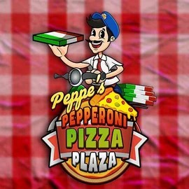 Slots logo of Peppe’s Pepperoni Pizza Plaza from Pragmatic Play at Rainbet Casino