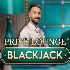 Privé Lounge Blackjack logo by Pragmatic Play Rainbet Casino