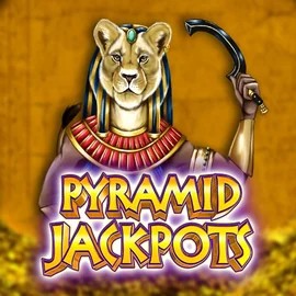 Pyramid Jackpots slot logo by King Show Games at Rainbet Casino
