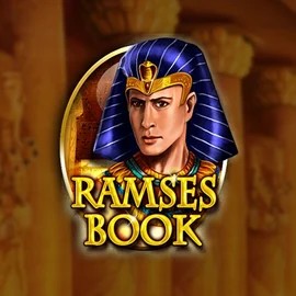Slots logo of Ramses Book Deluxe from Gamomat at Rainbet Casino