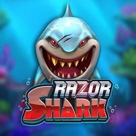 Razor Shark online game logo by Push Gaming on rain-bet.info