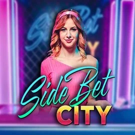Side Bet City slot visual from Evolution available on rain-bet.info