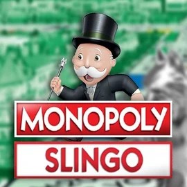 Slingo Monopoly slot visual from Gaming Realms available on rain-bet.info