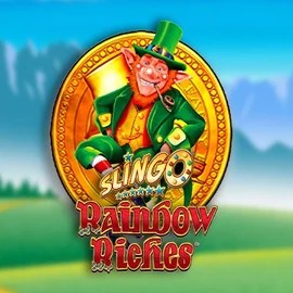 Official Casino Games logo: Slingo Rainbow Riches by Gaming Realms at Rainbet Casino