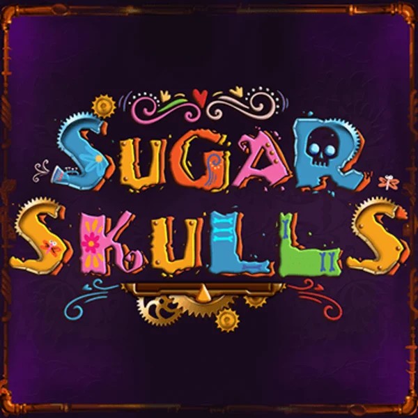 Sugar Skulls logo by Booming Games Rainbet Casino