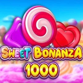 Sweet Bonanza 1000 slot logo by Pragmatic Play at Rainbet Casino