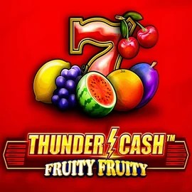 Official Slots logo: Thunder Cash Fruity Fruity by Novomatic at Rainbet Casino
