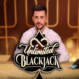 Unlimited Blackjack casino game by Ezugi – featured logo at Rainbet Casino