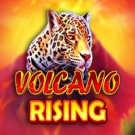 Volcano Rising logo by RubyPlay Rainbet Casino