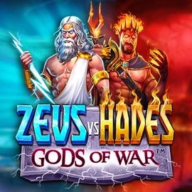 Slots logo of Zeus vs Hades: Gods of War from Pragmatic Play at Rainbet Casino